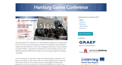 Desktop Screenshot of gamesconference.com